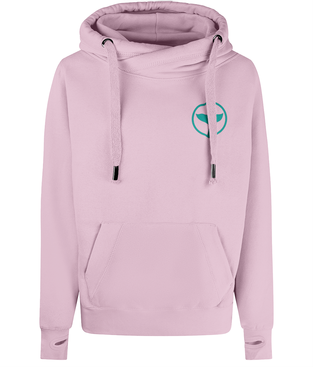 Chunky Neck Splash Hoodie