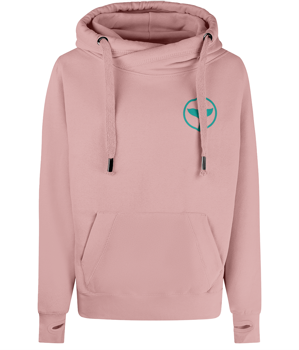 Chunky Neck Splash Hoodie