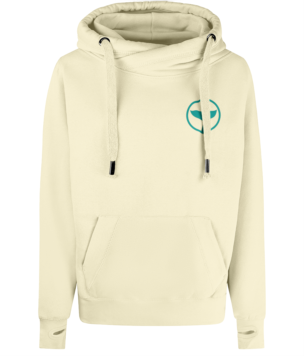 Chunky Neck Splash Hoodie