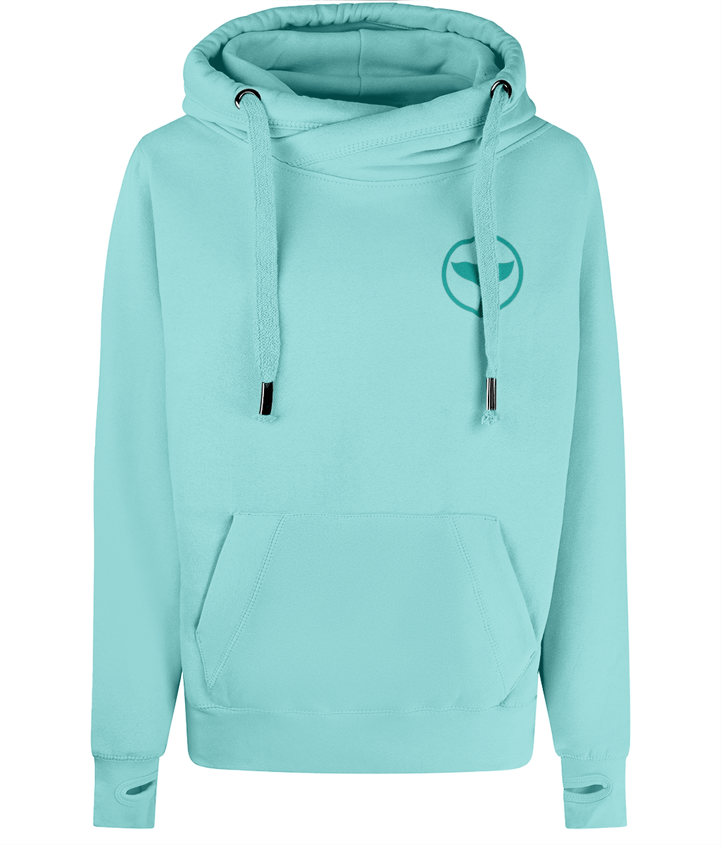 Chunky Neck Splash Hoodie