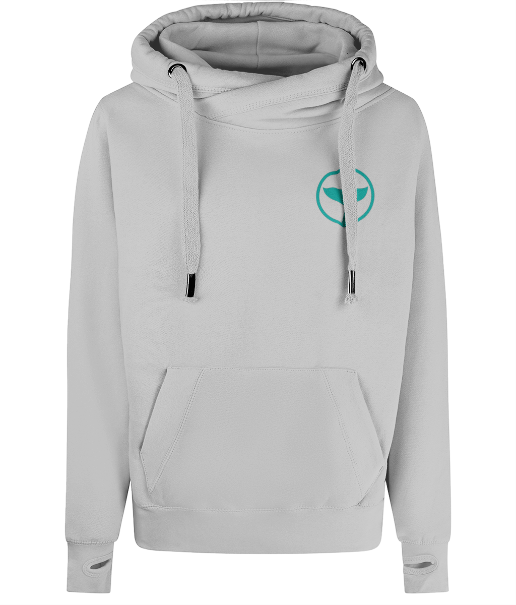 Chunky Neck Splash Hoodie