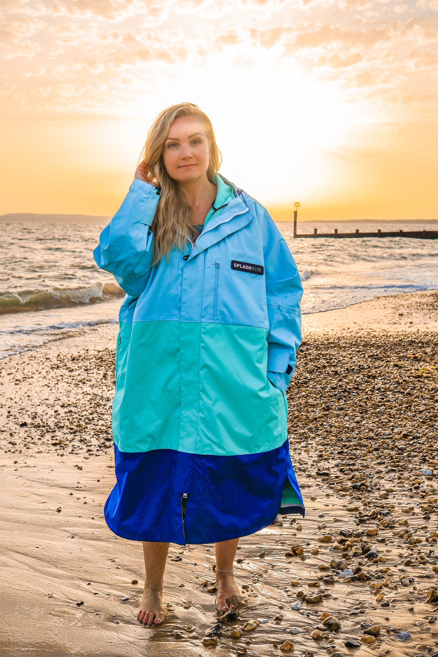 3 in 1 Aqua tricolour SplashRobe®
