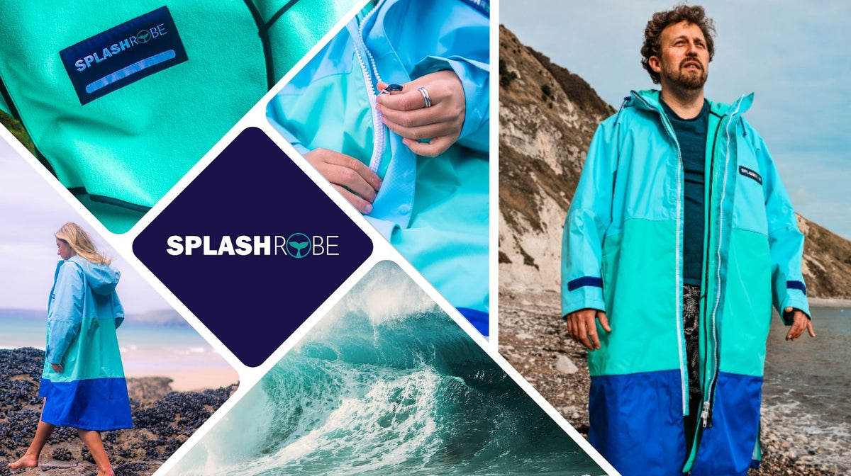 Slobing Robe Stay Warm and Dry with the SplashRobe - All Weather Changing Robe